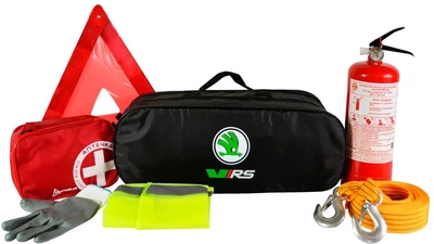 Сумка-набор автомобилиста Skoda RS легковой 01-139-Л черный 01-139-Л Poputchik