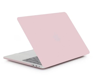 Чехол накладка Matte Hard Shell Case для Macbook Pro 16'' (2019) Soft Touch Pink Sand