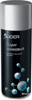 Емаль аерозольна Slider універсальна грунт цинковий 3 в 1 400 мл