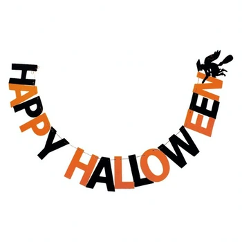 Гирлянда Happy Halloween фетр SETA Decor 19-113