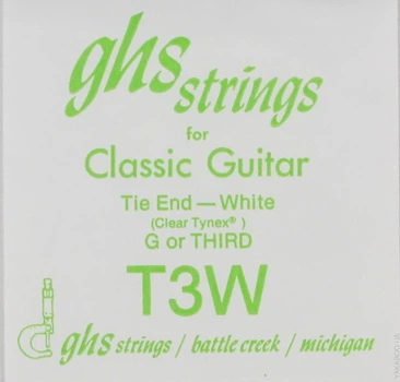 Струна 3-я для классической гитары GHS STRINGS T3W SINGLE STRING CLASSIC