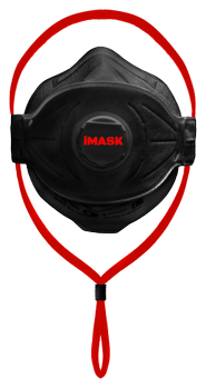 Респиратор iMASK (аймаск) BLACK 3V FFP3 NR D (4820175230073)