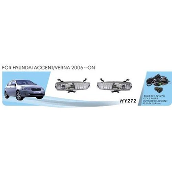 Фари доп.модель Hyundai Accent 2006-10/HY-272/881-12V27W/ел.проводка