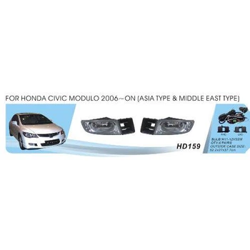 Фари дод. модель Honda Civic 2006-07 HD-159 JAPAN H11-12V55W ел.проводка
