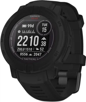 Смарт-годинник Garmin Instinct 2 Solar Tactical Edition 45 mm Black (010-02627-03)