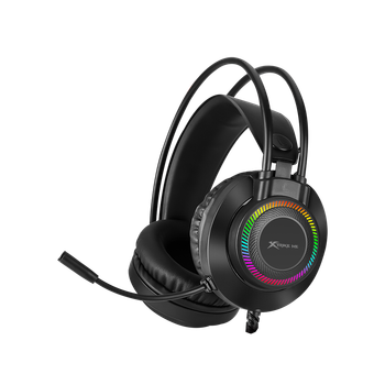 Игровые наушники XTRIKE ME Gaming GH-509 с микрофоном и LED RGB Backlight подсветкой проводные Black (GH-509)