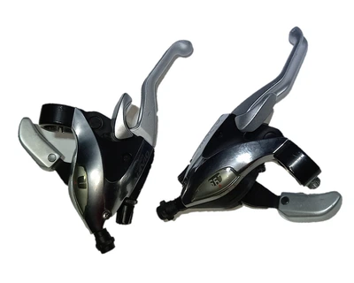 Манетки (моноблоки) Shimano Alivio ST-M405 3x8 скоростей Б/У