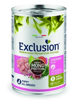 Exclusion Puppy Chicken All Breed консервы для щенков всех пород с курицей 400г
