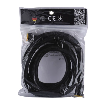 Шланг душевой черный Globus Lux FH-803-BB-200см