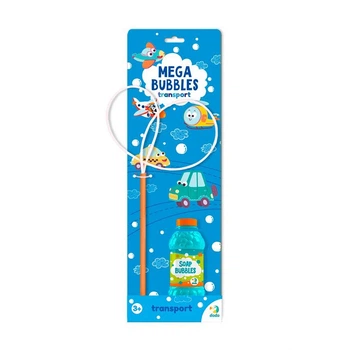 Мыльные пузыри Mega Bubbles Транспорт Объем 450 мл Dodo (300246) (136822)