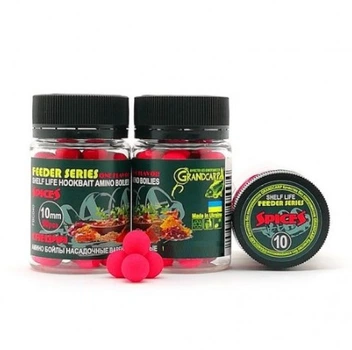 Бойлы насадочные вареные Grandcarp 10 мм Специи FEEDER SERIES арт FBC040