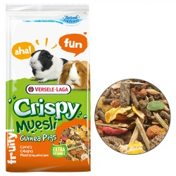 Versele-Laga Crispy Muesli Guinea Pigs ВЕРСЕЛЕ-ЛАГА КРИСПІ МЮСЛІ МОРСЬКА СВИНКА корм для морських свинок, зернова суміш з вітаміном C, 1 кг