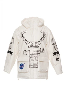 Космічна Куртка- Пуховик Т-6 M White