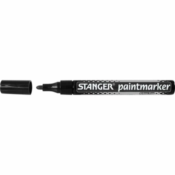 Маркер Stanger Permanent черный Paint 2-4 мм (219011)
