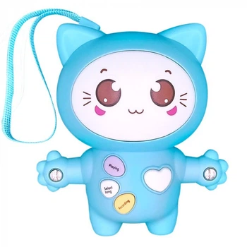 Интерактивная музыкальная игрушка Котик Link-link Cat Smart Baby Голубая