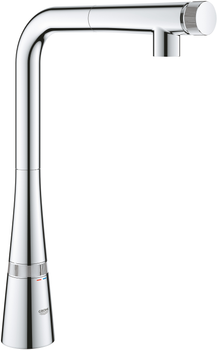 Смеситель-кран кухонный с выдвижным изливом GROHE Zedra Smartcontrol 31593002