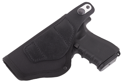Кобура Retay G 17 Glock 17 поясная Oxford 600D кожа чёрная MS