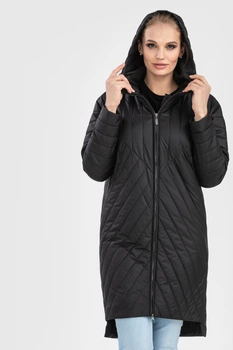 Куртка KATTALEYA KTL-379 XXL черного цвета из матовой ткани 14335