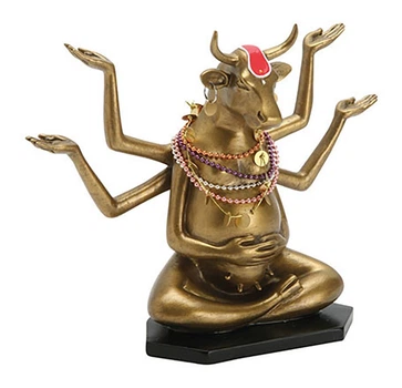 Коллекционная статуэтка Cow Parade корова Buddha, Size М 16 х 5 х 11 см Нидерланды