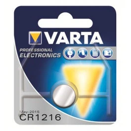 Дискова батарейка VARTA Lithium Cell 3V CR1216 (25mAh)