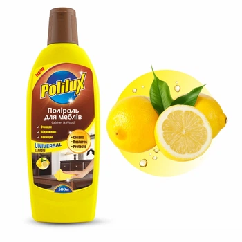 Полироль для мебели POLILUX Lemon 500 мл