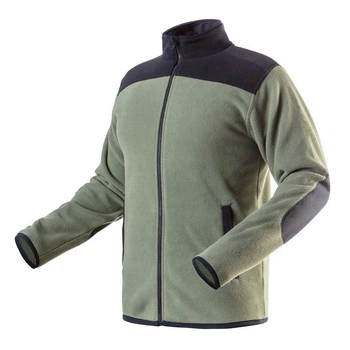 Кофта рабочая NEO CAMO olive, р. S(48), с усилениями, флисовая (81-505-S)