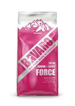 Сухой корм Bavaro Force для активных собак и щенят 18 кг (4032254743644)