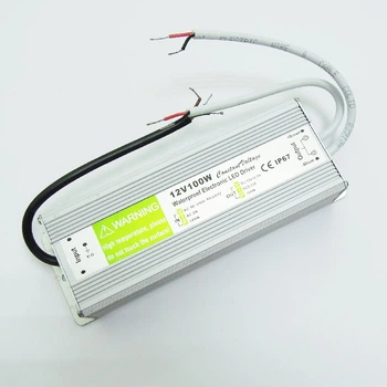 Блок питания NikoLED 220VAC 12VDC 8,3A герметичный (812)