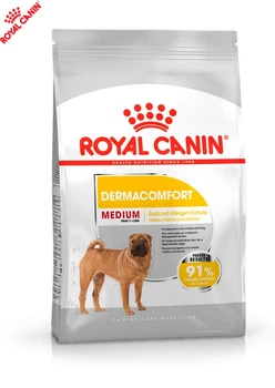 Сухий корм Royal Canin Medium Dermacomfort - для собак середніх порід із чутливою шкірою, 12 кг (122442010)