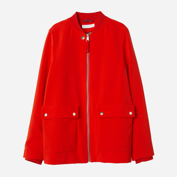Бомбер женский H&M 0584928 32 Красный (KAY2000001324097)
