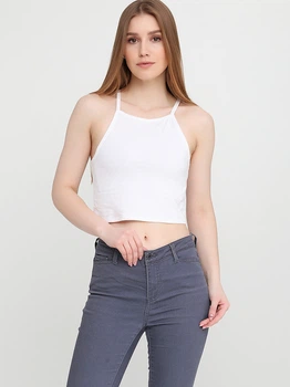 Топ жіночий H&M 0377277 XL Білий (KAY2000001314067)