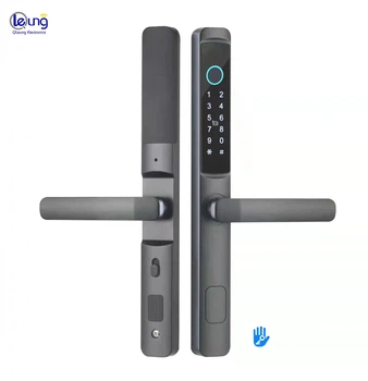Умный замок Qleung S617 Black Waterproof