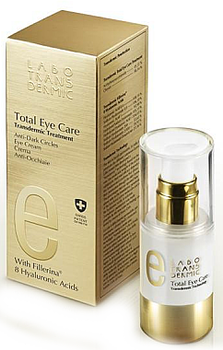 Крем для контура глаз против темных кругов Labo Transdermic E Total Eye Care Anti-Dark Circles Eye Cream 15 мл (8051417336611)