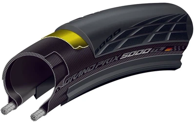 Велопокрышка Continental Grand Prix 5000 - 28" 700 x 32C skin Черная (101626)