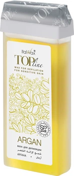 Воск для депиляции ItalWax Top Line Арган в картридже 100 мл (8032835186996/8052532720118)