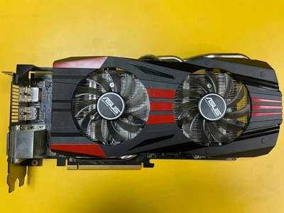 Видеокарта Asus PCI-Ex Radeon R9 270X DC II 2048MB GDDR5 (256bit) (1120/5600) (2xDVI, HDMI, DisplayPort) (R9270X-DC2T-2GD5)(R9 270 X 2GB/2 GB) Б/У