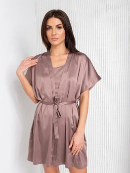 Халат жіночий BARWA garments 0242 S/L Капучино (2110002429650)
