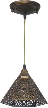 Люстра Wunderlicht Е14 1x60W YW3853-P1B для кухні, спальні, вітальні
