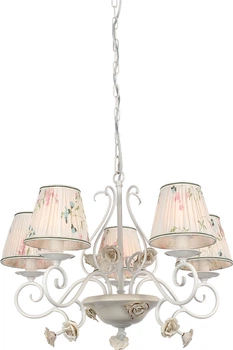 Люстра Wunderlicht Е14 5x60W H8788-45W для кухни, спальни, гостинной