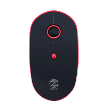 Мышь беспроводная с аккумулятором ZORNWEE W880 Черно-красная (d-36847)