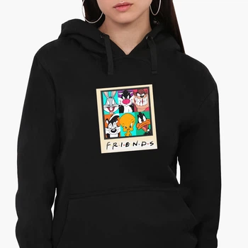 Худі жіночий Луні Тюнз (Looney Tunes) (8921-W2887-3) Чорний L