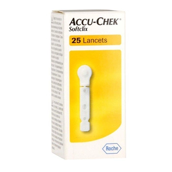 Ланцеты для автопрокалывателя Софткликс #25 - Accu Chek Softclix, Performa