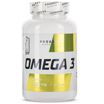 Жирные кислоты Progress Nutrition Omega 3 60 капсул