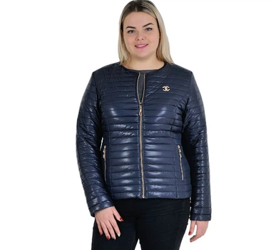 Fashions • Куртка женская Sanny Fashions 64 темно-синий (№3502-бр-мк)