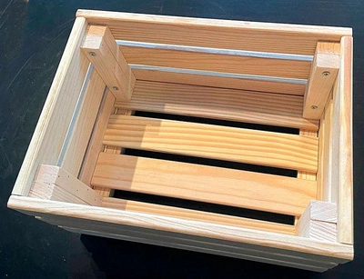 Ящик деревянный из массива сосны tBox5 (15х27х21 см)