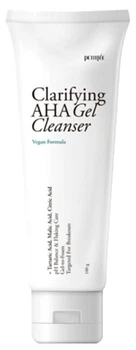 Очищувальна кислотна гель-пінка для вмивання Petitfee Clarifying AHA Gel Cleanser 100 мл (8809508850863)
