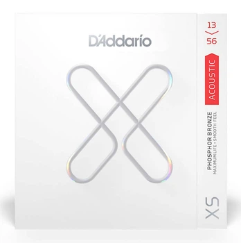 Струни для акустичної гітари D'Addario XSAPB1356 XS PHOSPHOR BRONZE MEDIUM (13-56)