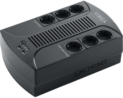 ИБП Vinga 800VA-PU Shuko 2 x USB (VPP-800U)