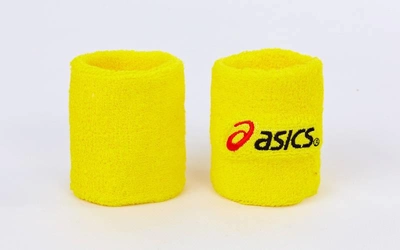 Напульсник махровый ASC (1шт) BC-5761 (хлопок, полиэстер, безразмерный, ) желтый