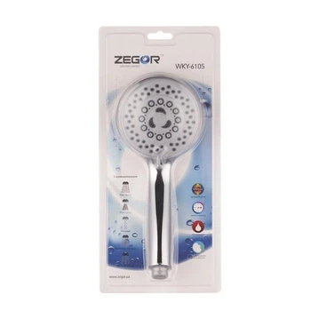 Душова лійка в блістері Zegor WKY-6105 5-режимів